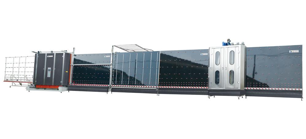 全自動(dòng)板壓中空玻璃生產(chǎn)線(外合片)