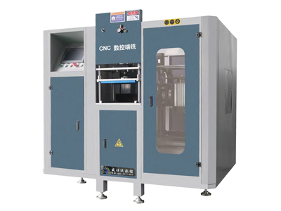 鋁幕墻五軸自動走刀式銑榫機